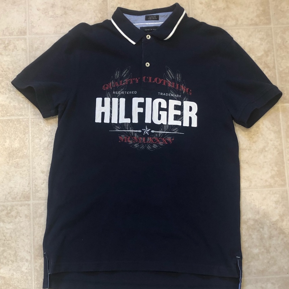 Tommy Hilfiger Polo Rugby Shirt MCMLXXXV CustomFit